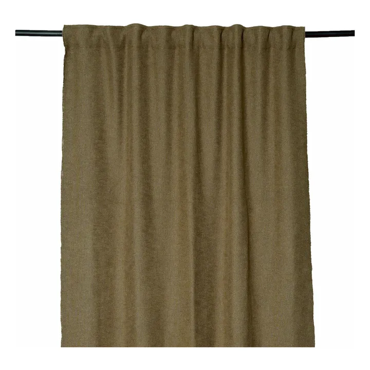 California linen curtain | Gold- Product image n°0