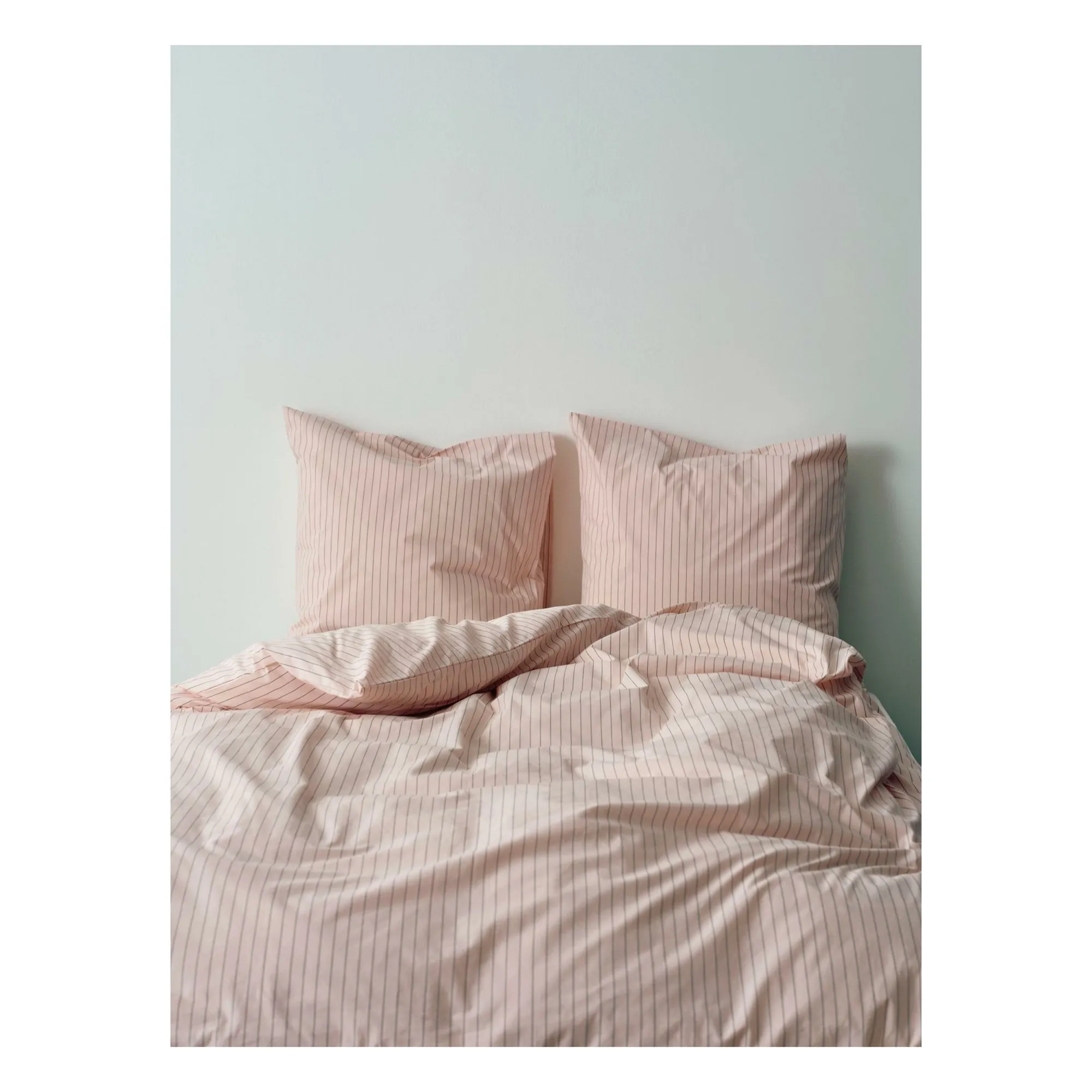 Housse de couette Fineline | Rose pâle- Image produit n°1