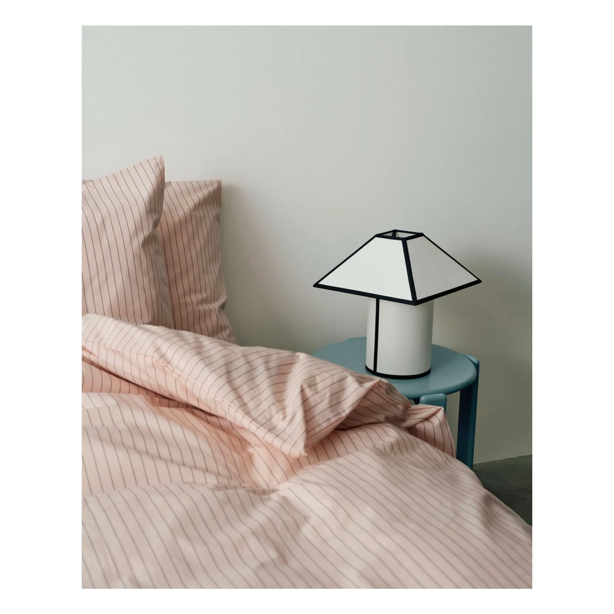 Housse de couette Fineline | Rose pâle- Image produit n°3