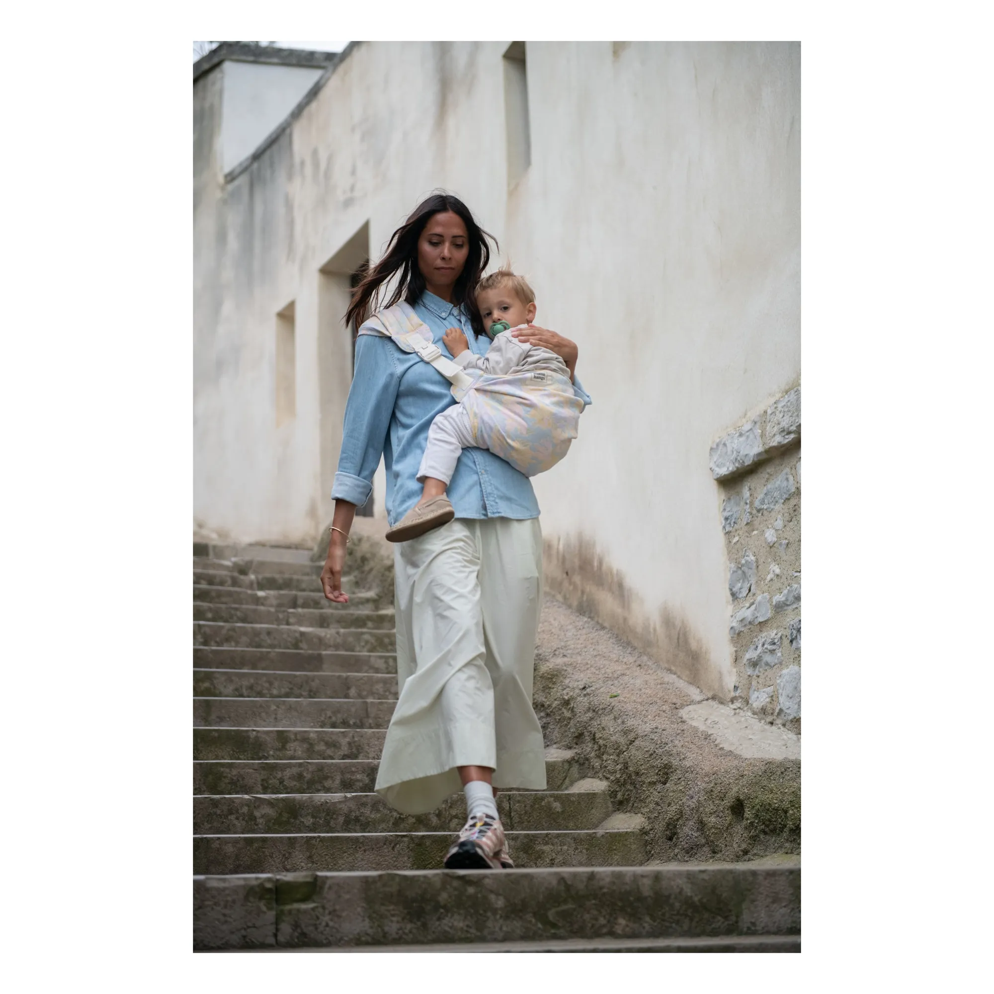 Porte-bébé Carry & Walk | Pastel- Image produit n°3