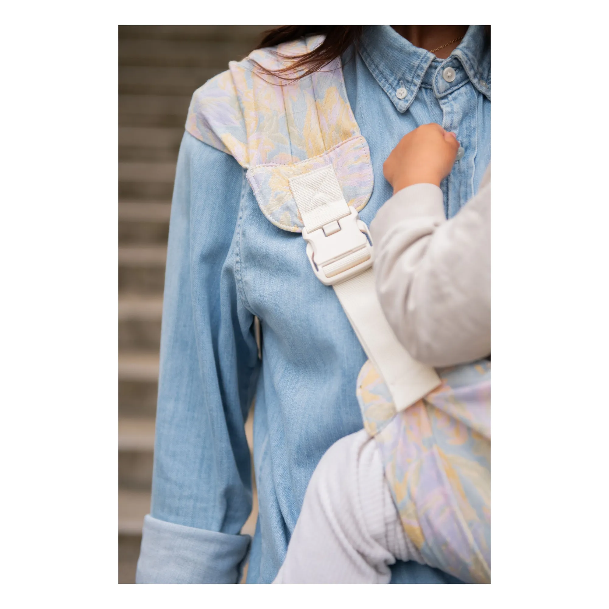 Porte-bébé Carry & Walk | Pastel- Image produit n°2
