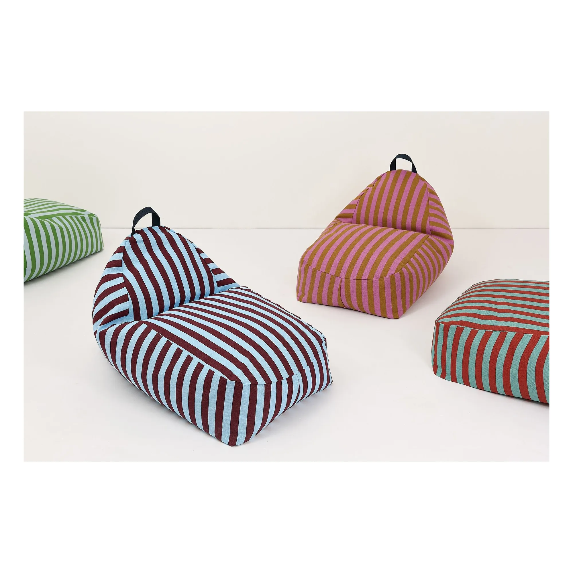 Pouf long Bliss | Rose- Image produit n°1