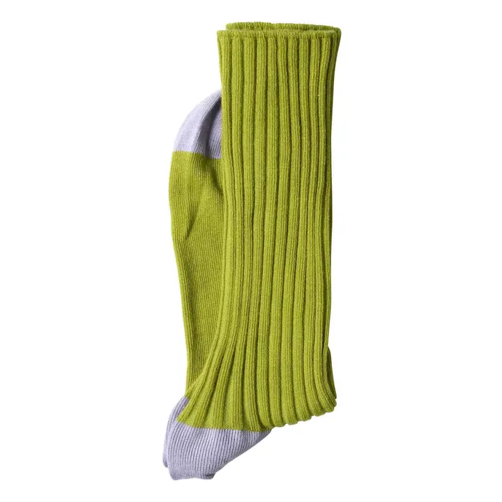 Chaussettes Yvette | Vert pistache- Image produit n°0
