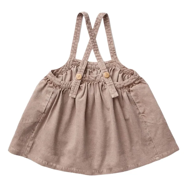 Robe Tablier Eloise | Beige- Image produit n°3