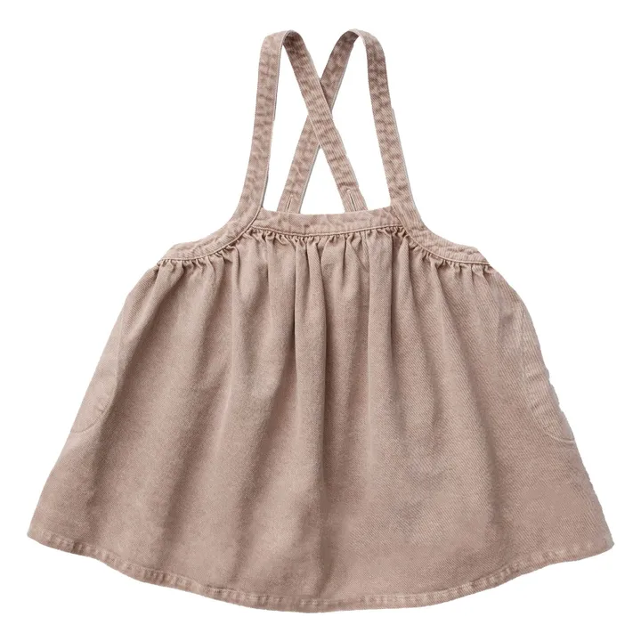 Robe Tablier Eloise | Beige- Image produit n°0