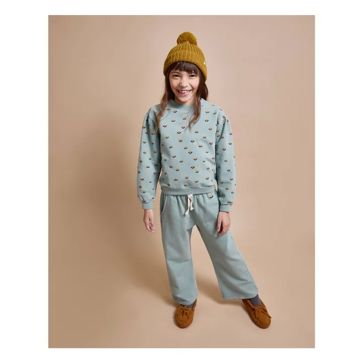 Sweat Naïf Coton Bio | Vert Cèdre- Image produit n°1