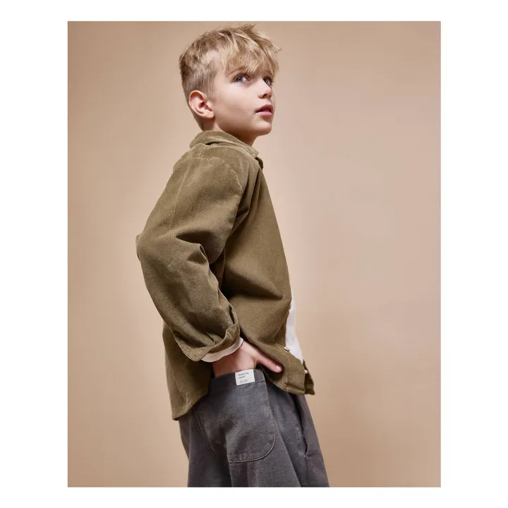 Pantalon Denim Coton Bio | Denim gris- Image produit n°5