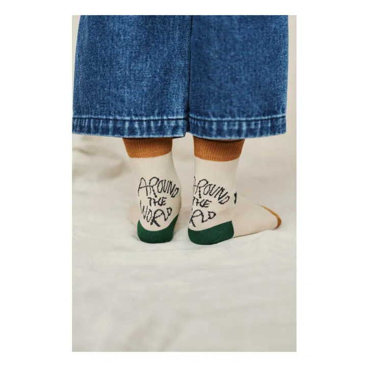 Lot de 3 Paires de Chaussettes Silas | Grège- Image produit n°2