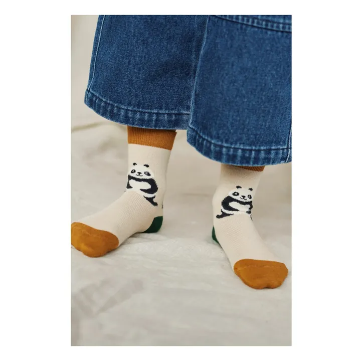 Lot de 3 Paires de Chaussettes Silas | Grège- Image produit n°1