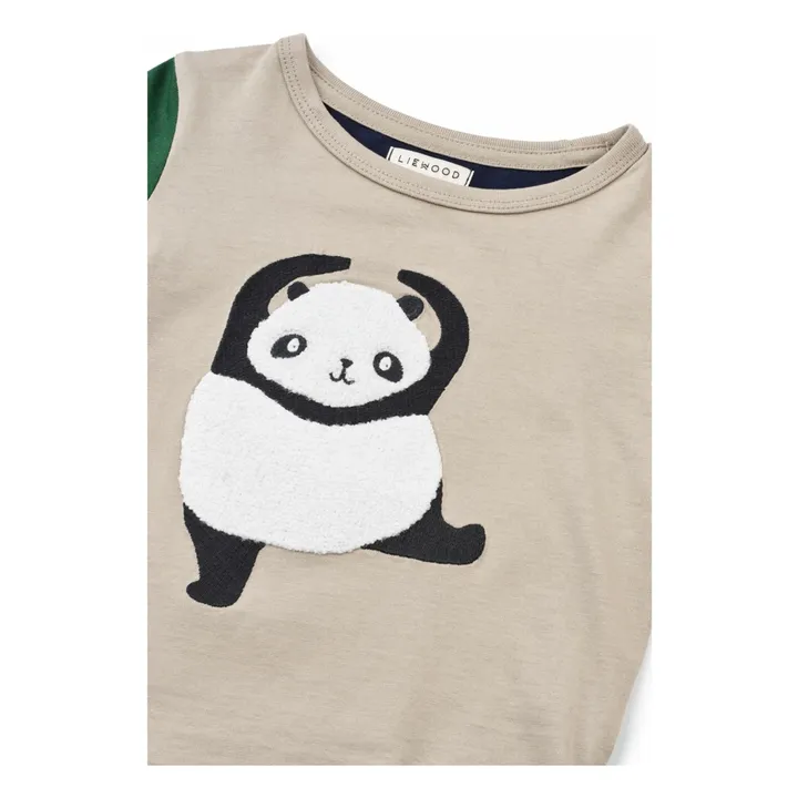 T-shirt Apia Panda Coton Bio | Bleu marine- Image produit n°2