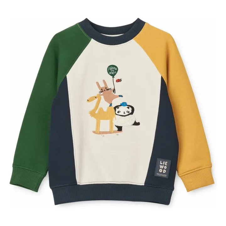 Sweat Aude Coton Bio | Bleu marine- Image produit n°0