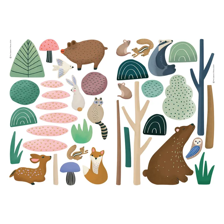 Imanes de animales del bosque- Imagen del producto n°0