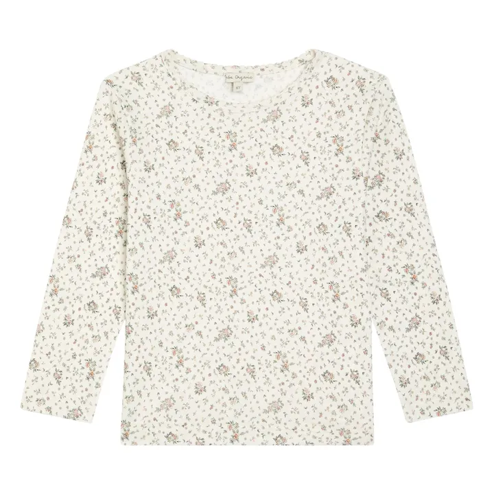 Blanca organic cotton T-shirt | White- Product image n°0