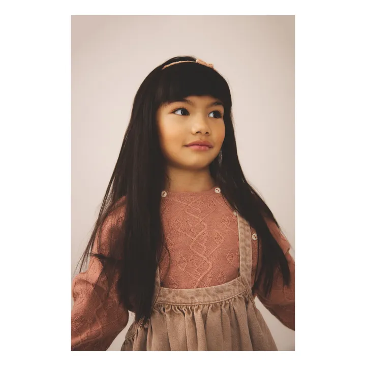 Robe Tablier Eloise | Beige- Image produit n°4