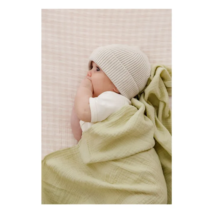 Drap-housse Rosewater en coton bio | Rose pâle- Image produit n°3