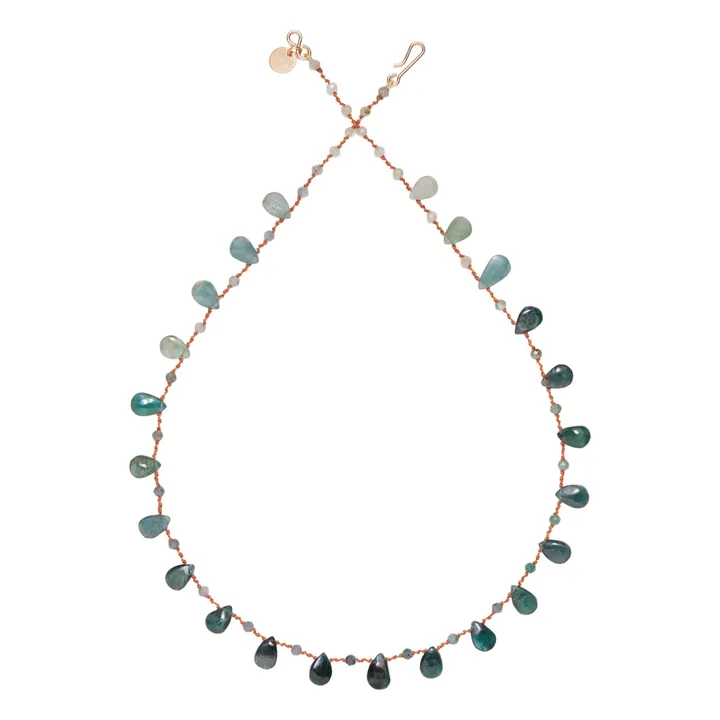 Collier Osprey Drops & Beads | Grandidiérite- Image produit n°0