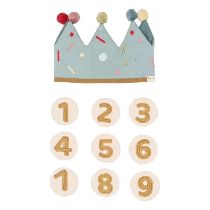 Birthday wreath | Blue- Product image n°0