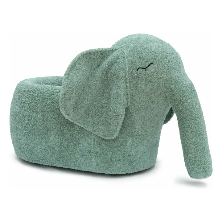 L'Eléphant à roulette Bou | Vert Menthe- Image produit n°0