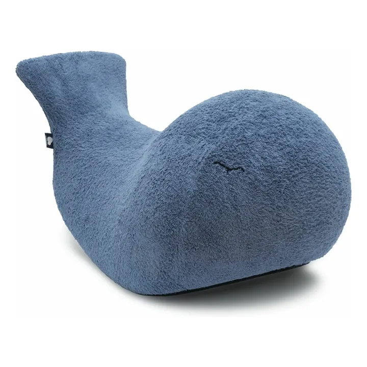 La Baleine à Bascule Ba | Bleu foncé- Image produit n°0