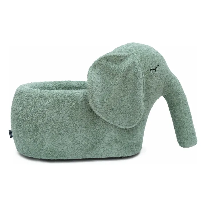 L'Eléphant à roulette Bou | Vert Menthe- Image produit n°4