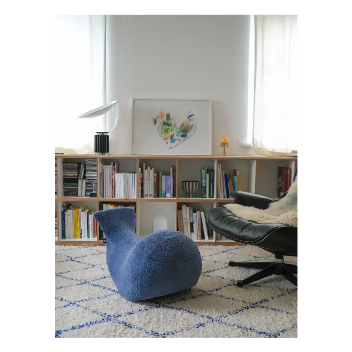 La Baleine à Bascule Ba | Bleu foncé- Image produit n°5