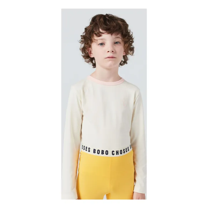 Pyjama Modal et Coton Bio | Jaune moutarde- Image produit n°3