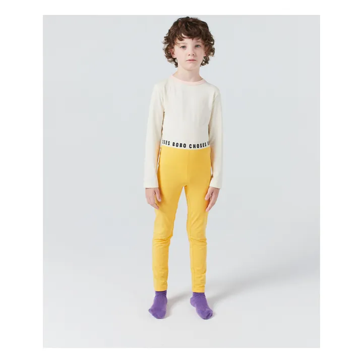 Pyjama Modal et Coton Bio | Jaune moutarde- Image produit n°0
