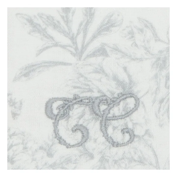 Protège carnet de santé Toile de Jouy | Gris- Image produit n°4