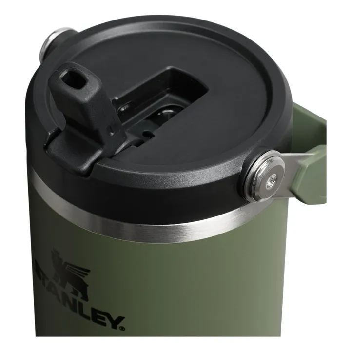 Gobelet isotherme - IceFlow Flip Straw 2.0 | Vert sapin- Image produit n°5