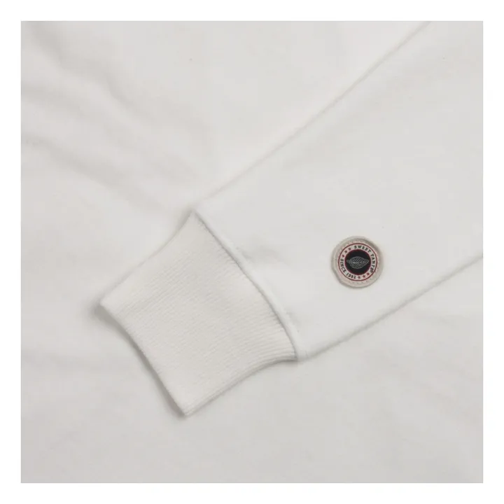 Sweat Capuche Zippé Iconic | Blanc cassé- Image produit n°4