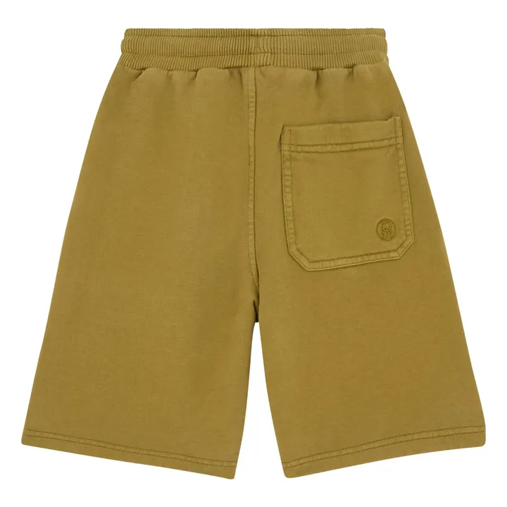 Short Garçon Coton Bio | Vert kaki- Image produit n°2