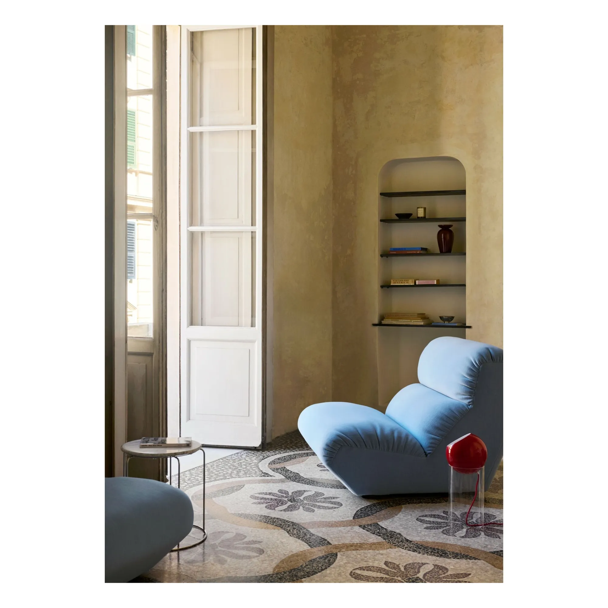 Lampe à poser Topan VP14 | Rouge vermillon- Image produit n°2