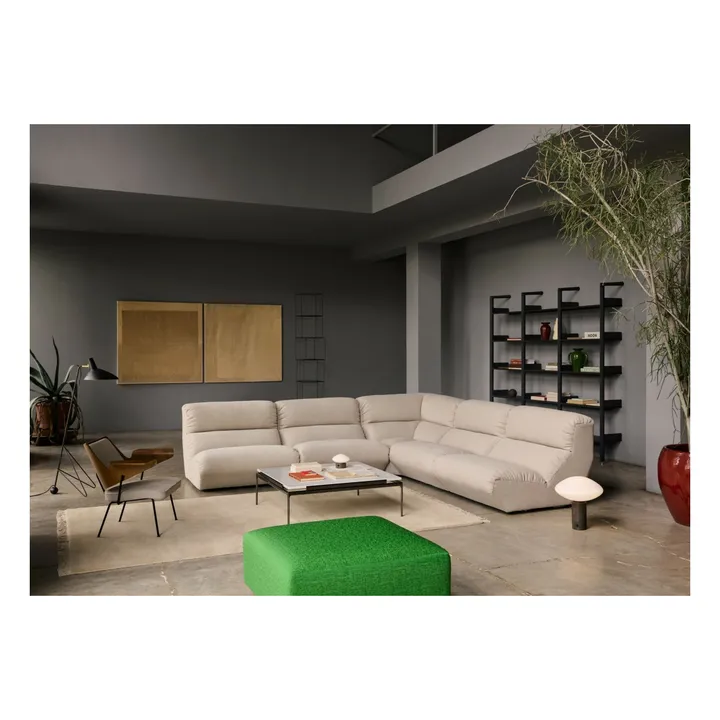 Module d'angle canapé modulable Hi Lo AV55 | Beige- Image produit n°1