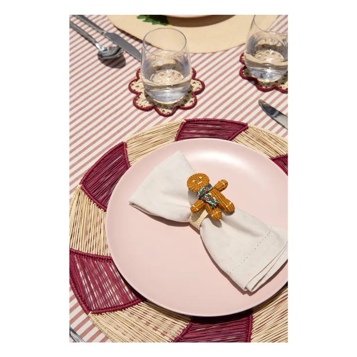 Rond de serviette Pain d'épice | Marron- Image produit n°1