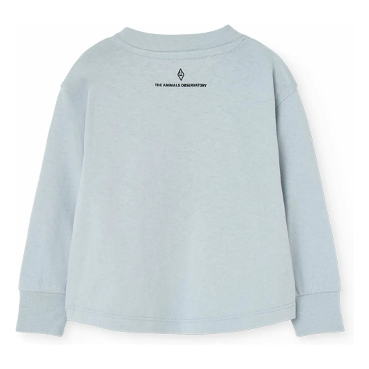 T-shirt Wapiti The Animals Observatory Coton Bio | Bleu pâle- Image produit n°1