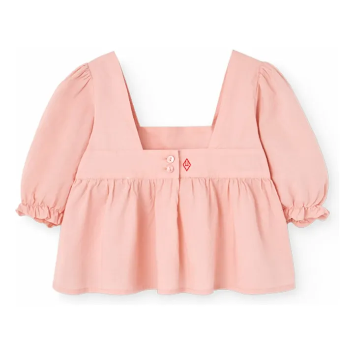 Blusa de algodón orgánico Mandril | Rosa- Imagen del producto n°3