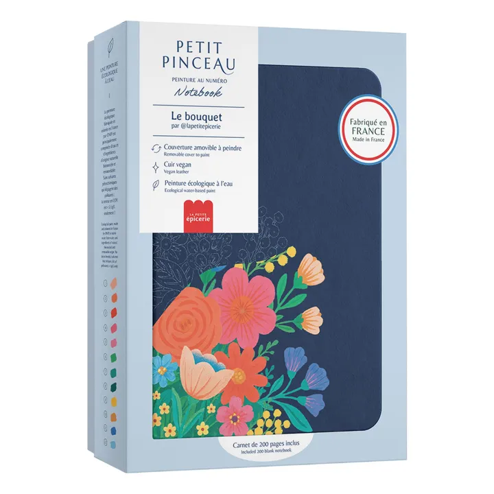 Notebook à peindre - Bouquet- Image produit n°0