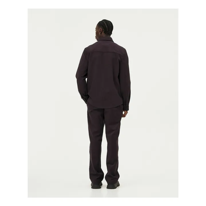 Ottawa Organic Cotton Overshirt | Dark grey- Product image n°3