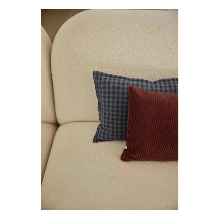 Housse de coussin en velours côtelé | Jaspe- Image produit n°2