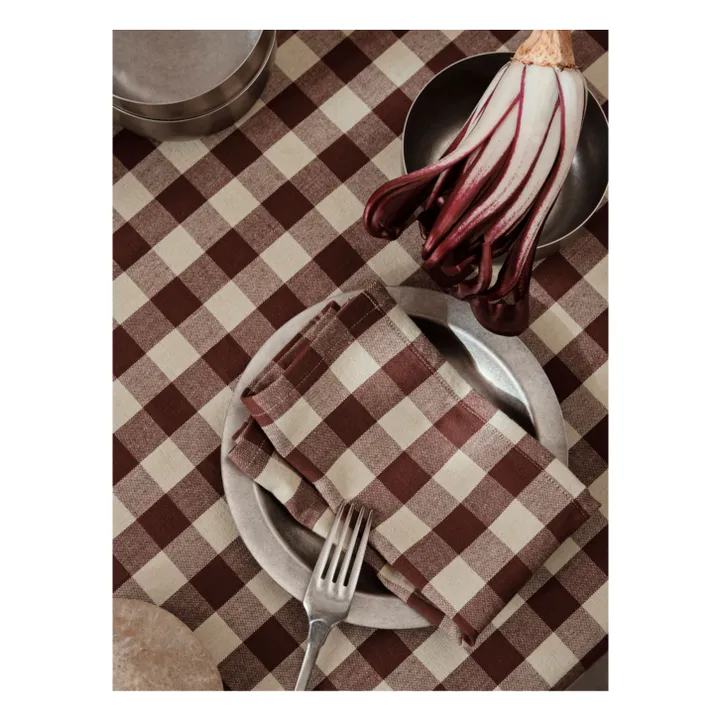 Serviettes Bothy - Set de 4 | Marron- Image produit n°1