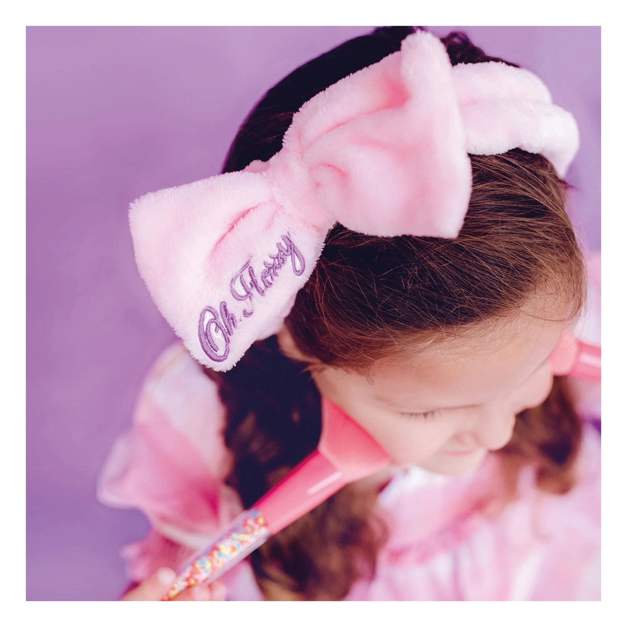 Bandeau à maquillage | Rose- Image produit n°1