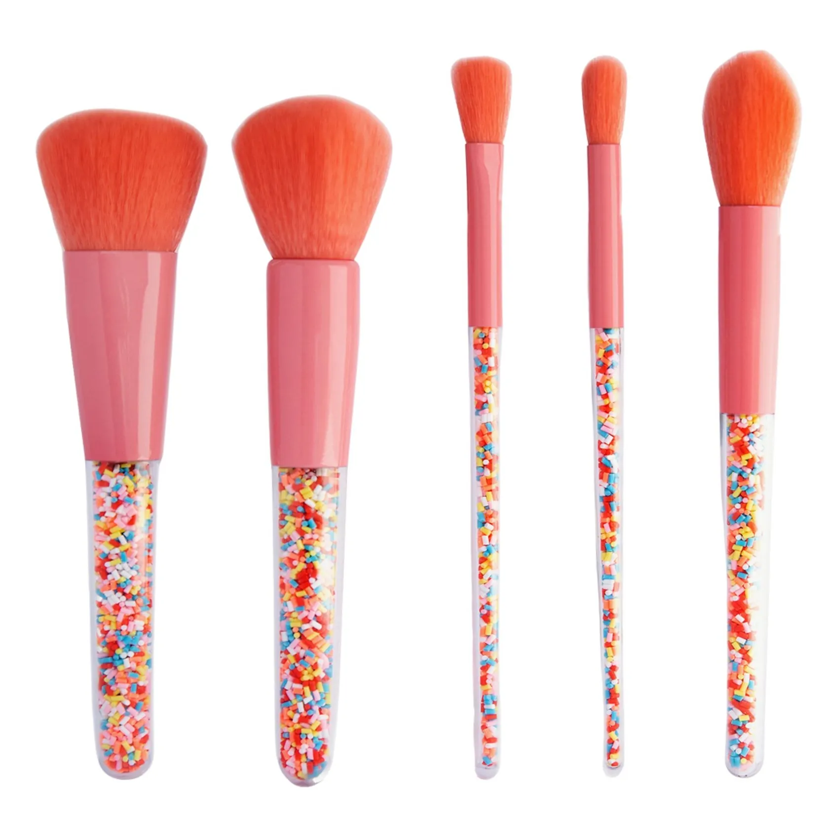 Pinceaux à maquillage Sprinkle - Set de 5 | Rose- Image produit n°0