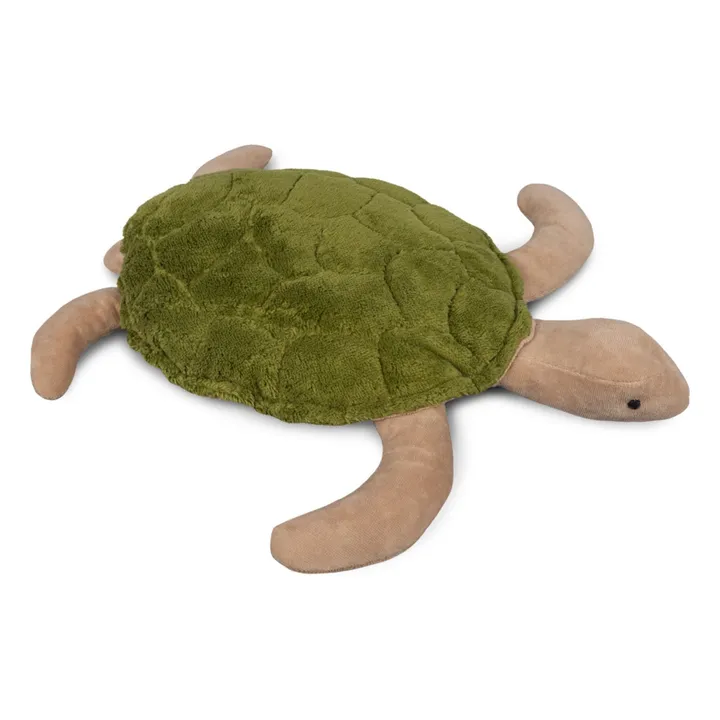 Turtle plush hot water bottle | Khaki- Product image n°3