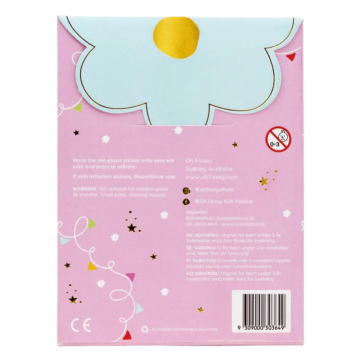 Boucles d'oreilles autocollantes- Image produit n°4