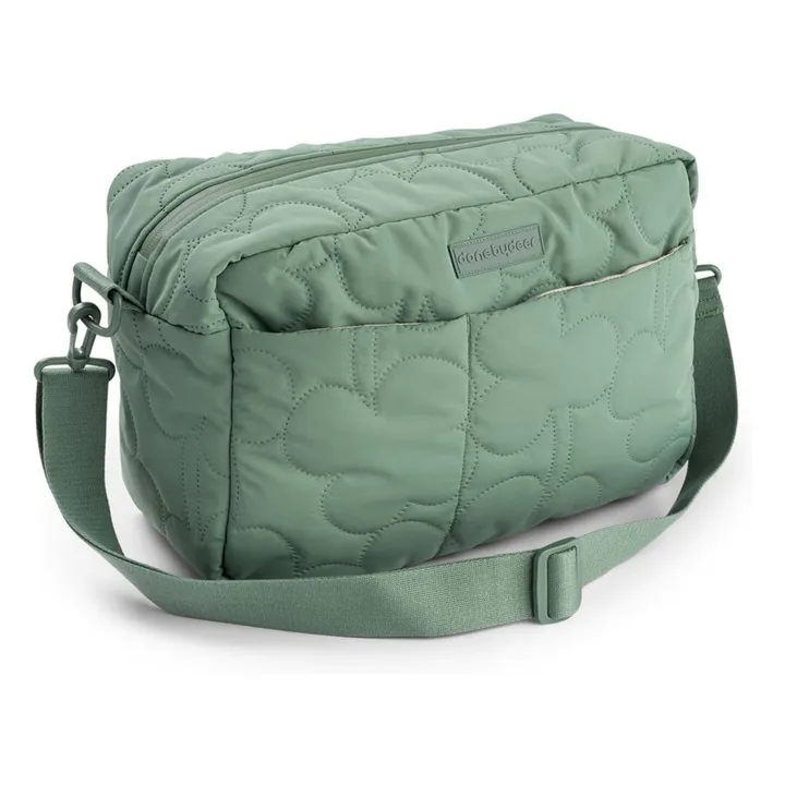 Sac matelassé pour poussette | Vert- Image produit n°0