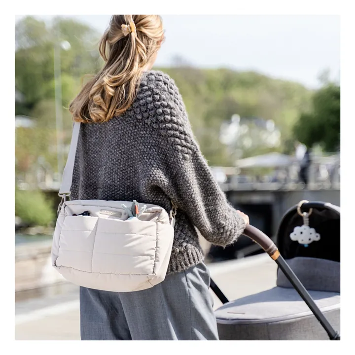 Sac matelassé pour poussette | Sable- Image produit n°2