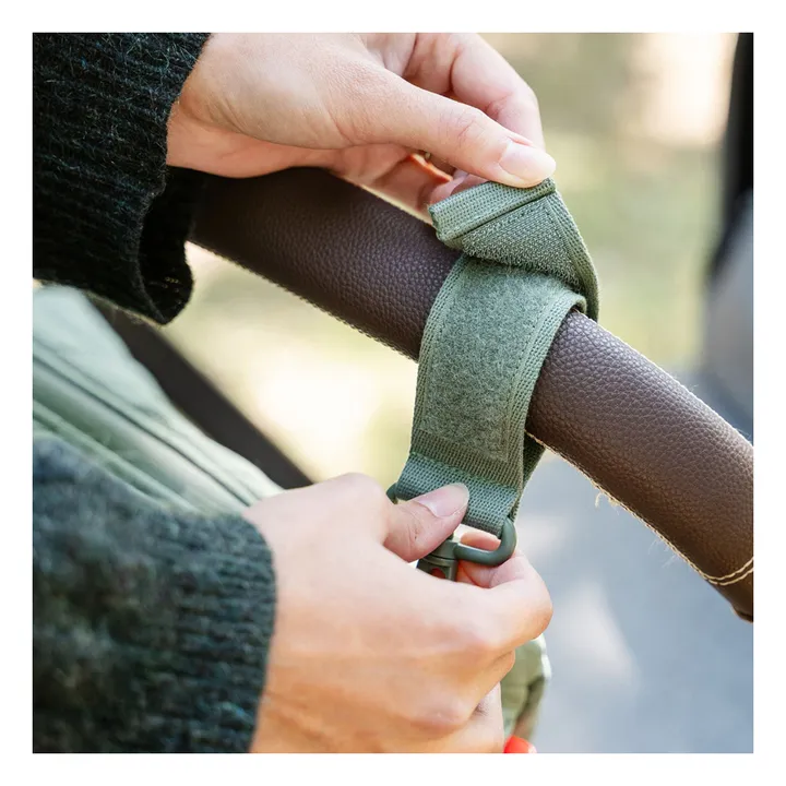 Sac matelassé pour poussette | Vert- Image produit n°10