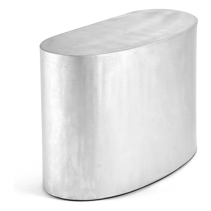 Table d'appoint en aluminium brossé Assemble, Destroyers/ builders | Aluminium- Image produit n°2