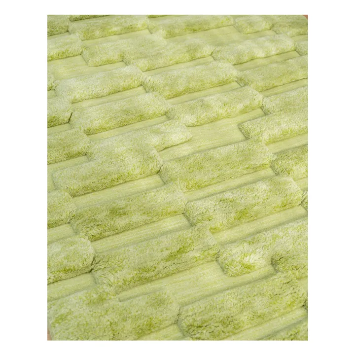 Musgo wool rug | Green- Product image n°3