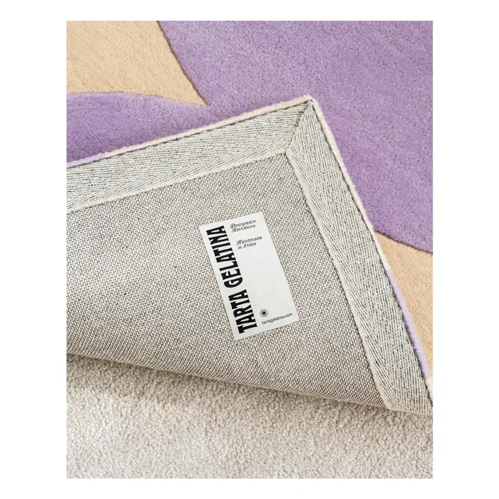 Tapis en laine Bouncy | Lilas- Image produit n°2